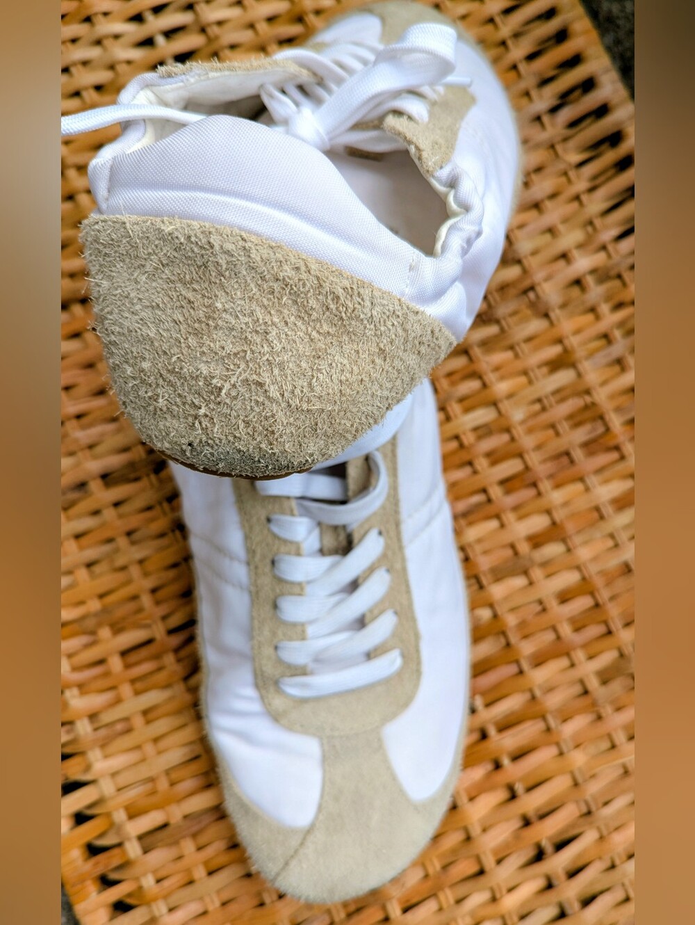 Groundies Zen Women EU 42 White Suede Barefoot Zero Drop Sneakers - Picture 5 of 7